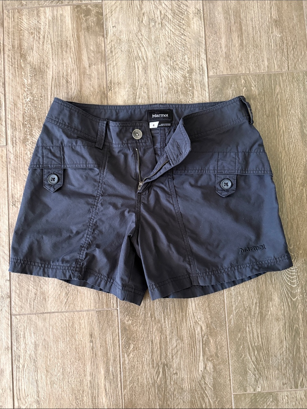 Marmot Women's Dark Gray Outdoor Utility Shorts